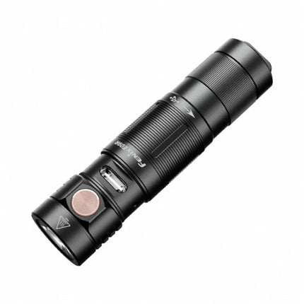 Fenix 600lm 124m LED kišeninis žibintuvėlis su USB-C, su raktų pakabuku - E09R
