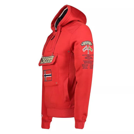 Geographical Norway Gymclass DB 054 M WW2485H/GN-Red sportinis džemperis