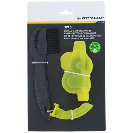 DUNLOP 3 dalių dviračių valymo šepečių rinkinys