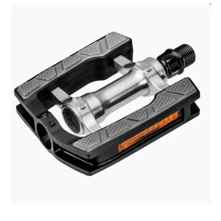 Trekingo pedalai VPE-623 ALU Juodi Blister