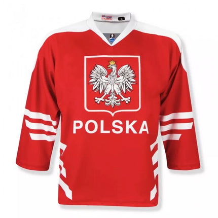 Replica of the PZHL Jr game jersey