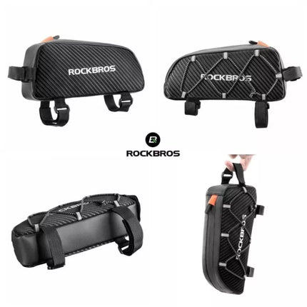 Rockbros rėmo krepšys 1l 039BK juodas