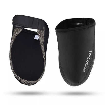 Rockbros LF1030 vėjui atsparios šiltinamos kojų pirštų apsaugos, 39-45 dydis - juodos