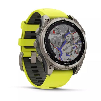 Garmin Fenix 8 Solar Sapphire Yellow Watch