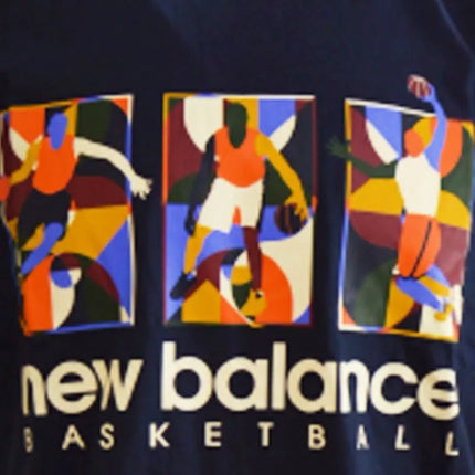 New Balance Krepšinio klasikos Marškinėliai - MT23587 ECL