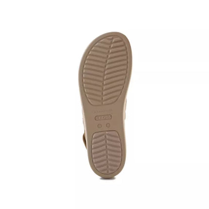 "Crocs Brooklyn Woven Low Wedge W" 209977-212 sandalai