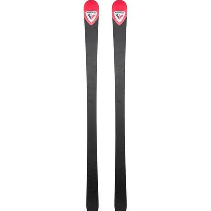 ROSSIGNOL HERO Athlete GS PRO (R21) skis + LOOK NX7 GW B73 bindings Black Hot Red