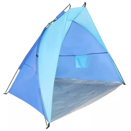 PAPLŪDIMIO APSAUGA NUO SAULĖS TELTINĖ 200x120x120cm MĖLYNA-TAMSIAI MĖLYNA ENERO CAMP
