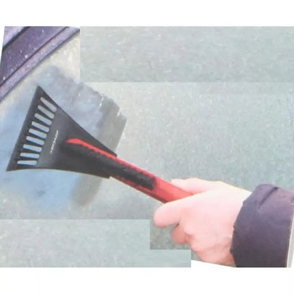 2-in-1 ledo grandiklis su šepečiu 31cm DUNLOP balta