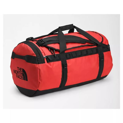 The North Face Base Camp Duffel L Sportinis Krepšys 95L Poliesteris Juoda, Raudona