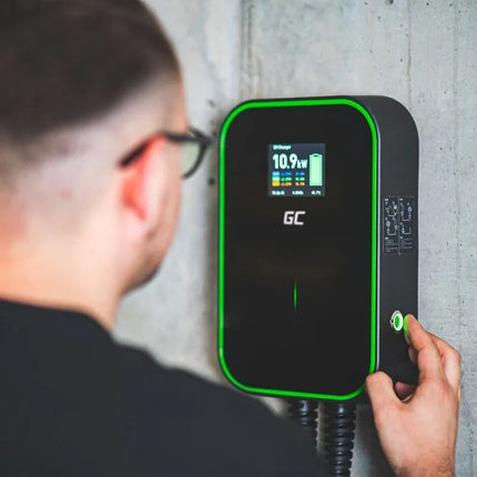 Green Cell EV PowerBox 22kW sieninis įkroviklis su laidu