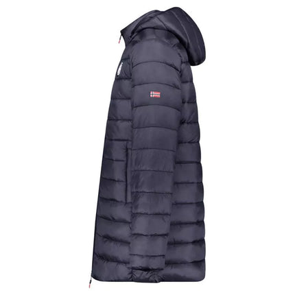 Vyriška striukė Geographical Norway AMIGOMAP LONG HOOD DB NAVY MEN 233 NAVY (WZ5088H/GN-MARINE)