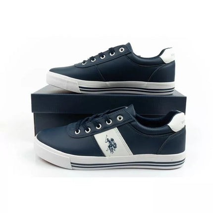US Polo Assn. shoes sneakers men's sneakers fashionable navy blue comfortable