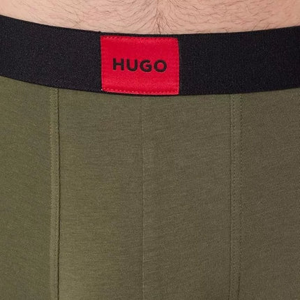 Hugo 3 vnt. pakuotė Vyriškos medvilninės aptempto kirpimo bokserių tipo trumpikės