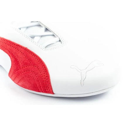 Puma men's sports shoes Ferrari Future Cat white natural leather fashionable