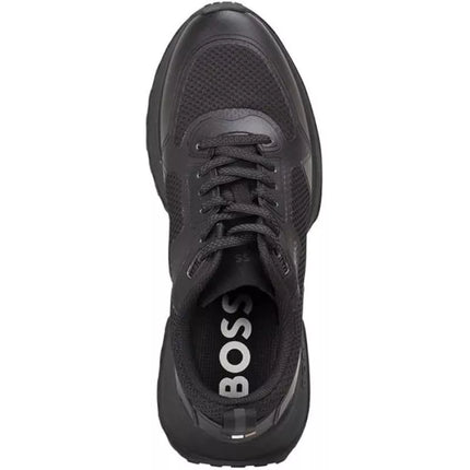 BOSS SNEAKER JONAH_RUNN_METH BLACK men's shoes (50513195-009)