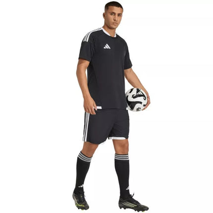 Vyriški adidas Tiro 26 varžybų šortai, juodos ir baltos spalvos, KA6181