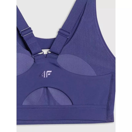 Women's medium support training bra 4F 4FWSS25USBAF150-30S