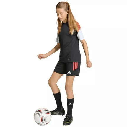 adidas Tiro 26 League vaikiški šortai juodi ir raudoni JY7148