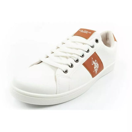 US Polo Assn. shoes sneakers men's fashionable white comfortable