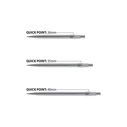 Harrows QUICK POINT Sidabriniai antgaliai