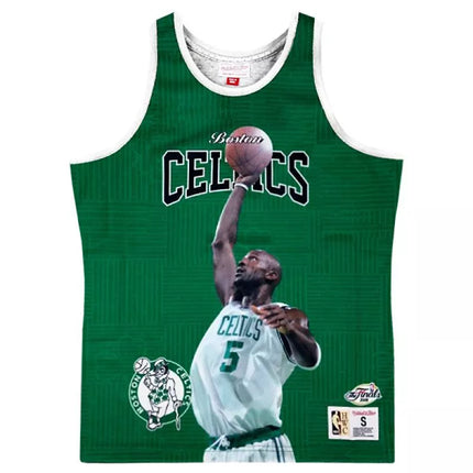 Mitchell & Ness NBA Boston Celtics Kevin Garnett Berankoviai Marškinėliai Žalias - MSTKSC19048