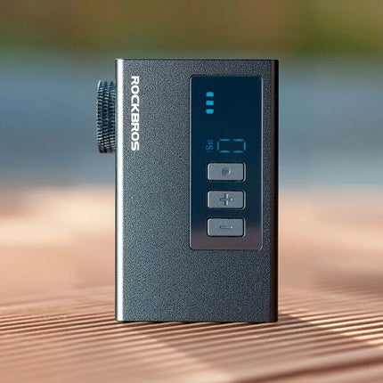 Belaidis siurblys Rockbros AS240 PRO, 120 psi kompresorius, 420 mAh - juodas
