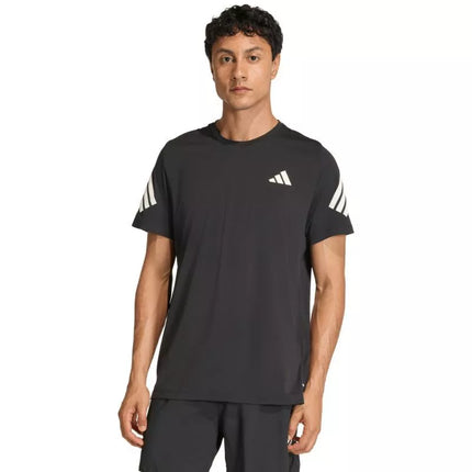 Vyriški bėgimo marškinėliai adidas ADI365 Running Climacool Iconic, juodi, JZ7694