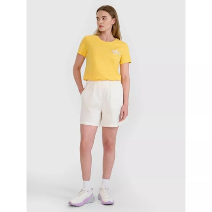 Women's regular printed T-shirt 4F 4FRSS25TTSHF2693-71S