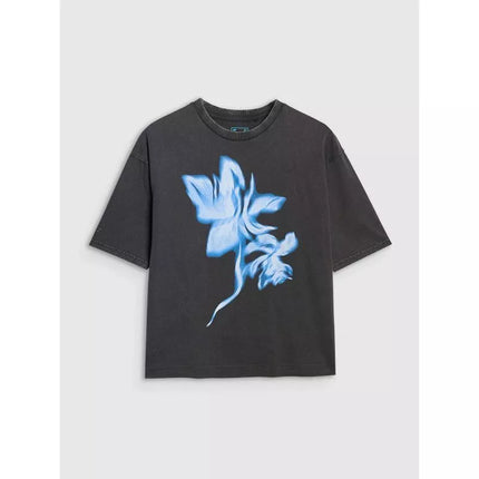 Women's oversize printed T-shirt 4F 4FRSS25TTSHF2747-20S