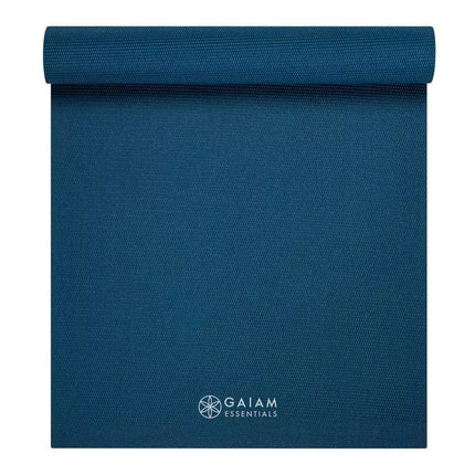 Gaiam Essentials 6 mm jogos kilimėlis su tamsiai mėlyna 63314