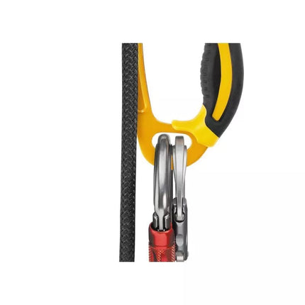 Petzl ASCENSION dešinės rankos pakėlėjas, juodas ir geltonas