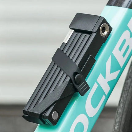 Rockbros 32140003001 sulankstoma dviračio spyna su raktu ir rankena, 88 cm - juoda