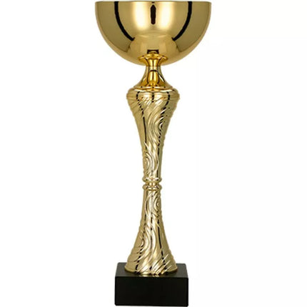 Gold metal cup