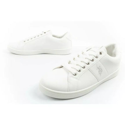 US Polo Assn. shoes sneakers men's fashionable white comfortable