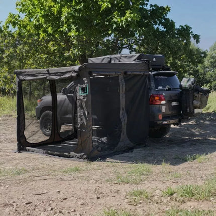 Markizė "Offlander" tiesiai šoninei markizei Kwa Drat OFF_ACC_SQUARE_L_AN