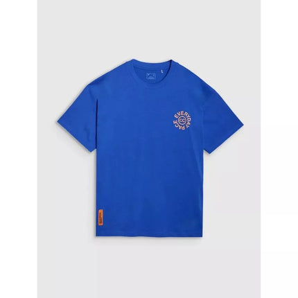 Men's oversize printed T-shirt 4F 4FWSS25TTSHM1979-36S