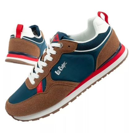 Lee Cooper vyriški kedai, stilingi, patogūs, patvarūs, tamsiai mėlynos, rudos spalvos