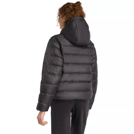 Moteriška adidas Essentials Climawarm lengva pūkinė striukė su gobtuvu Juoda KC1580