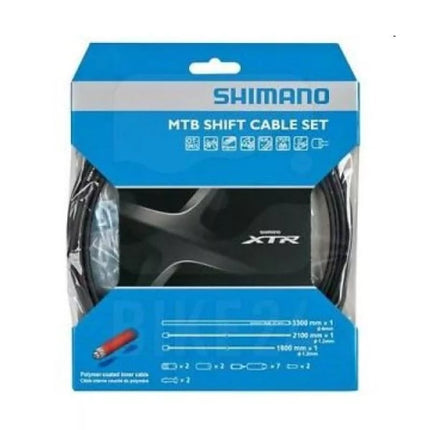 SHIMANO MTB XTR polimerinis troselių ir apdailos komplektas