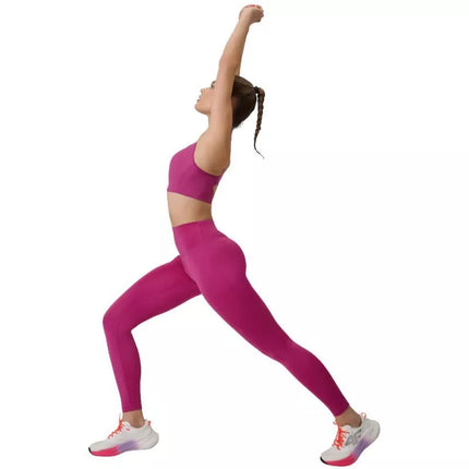 Women's leggings 4F FNK F418 pink 4FWSS26TFTIF418 54S
