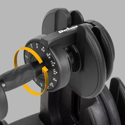 Cast iron adjustable dumbbell 24 kg REBEL ACTIVE