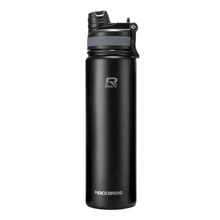Termo dviračio gertuvė 650 ml, juoda - Rockbros 35210029002