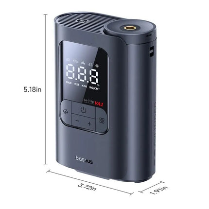 Baseus GoTrip VA1 Wireless Pump 150 PSI 7500 mAh - Dark Gray
