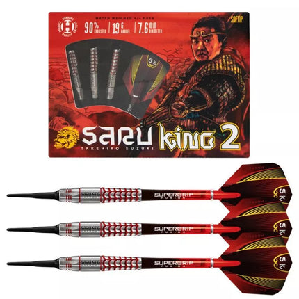 Harrows Saru King 2 Darts 90% Softip HS-TNK-000013352