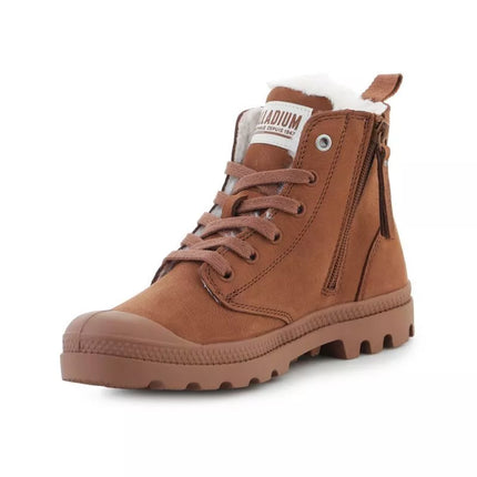 Palladium Pampa HI ZIP WL 95982-291-M Natūraliai rudas