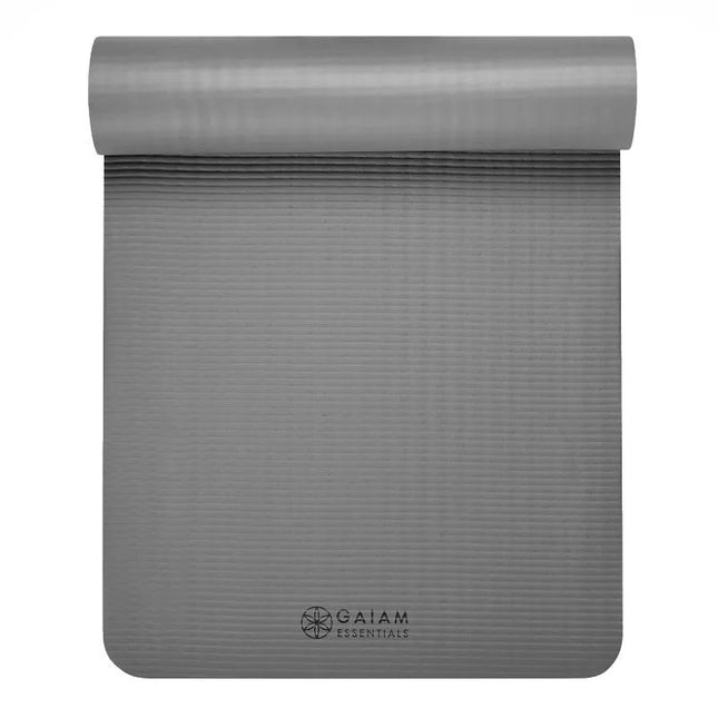 Gaiam 10mm sporto kilimėlis su dirželiu