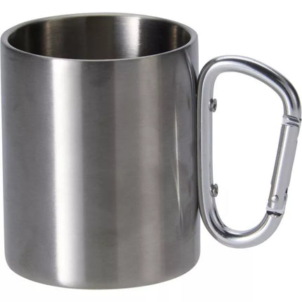 500 ml kelioninis puodelis su karabinu, nerūdijančio plieno, REDCLIFFS