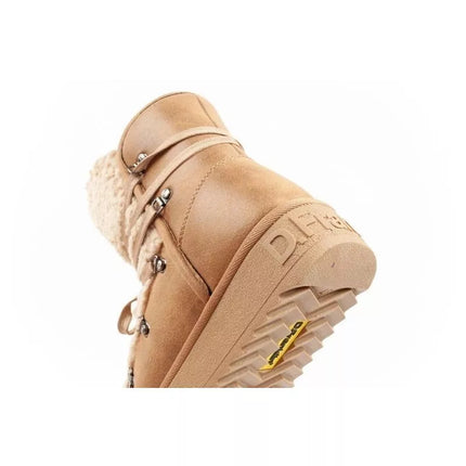 D.Franklin children's winter snow boots, fashionable fur lining, insulated