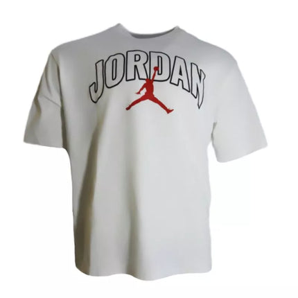 Vyriški Air Jordan Brooklyn Arch Logo marškinėliai, balti - IB7347-100